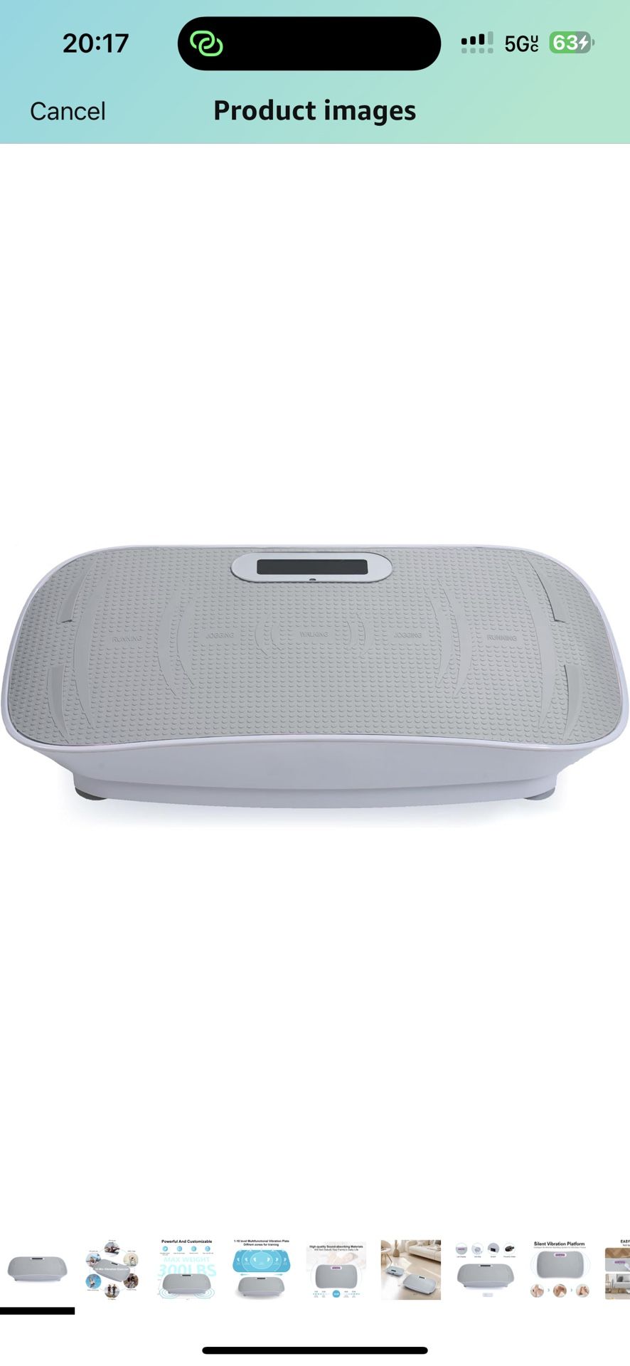 Vibration Plate, Exercise Equipment Full Body,10-Frequency Weight Los& Vibration Plate for Lymphatic Drainage Machine for Unisex