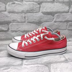 Converse Chuck Taylor All Star Ox - Red - Canvas Low Top Size 10 Men/ 12 Women