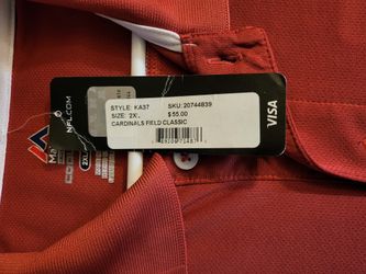 Brand New Cardinals Polo Shirt 2XL