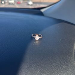 Rose Gold Diamond Ring