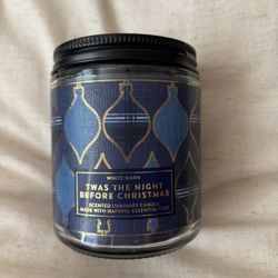 Bath & Body Works Single Wick Candle ~ Twas The Night Before Christmas 