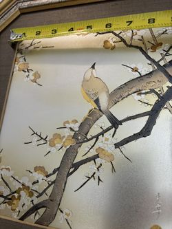  Ancient Metal Art Form Lin-Art TL D Beautiful Engraving On Copper Artist Signed