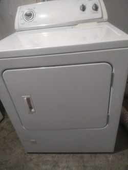 Whirlpool gas dryer refurbished works great 29 in wide large capacity can deliver install and haul hablo español
