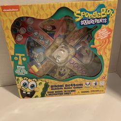 NICKELODEON SPONGEBOB BIKINI BOTTOM BUBBLE RACE GAME 2-4 Players 5+