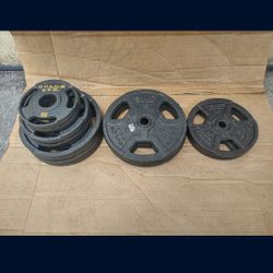 Golds Gym Weight Plates "Package Deal Only" Items Are Available 