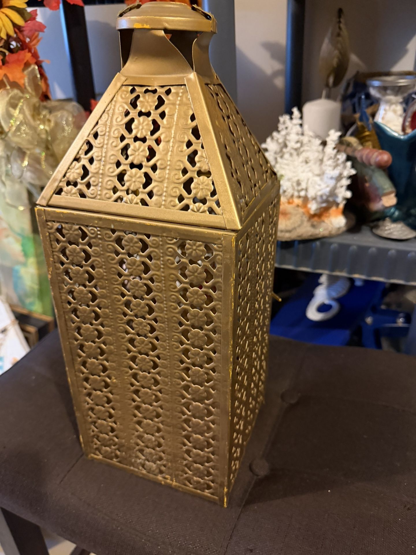 Large Gold Medal Lantern