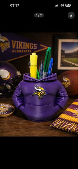 Minnesota Vikings Hoodie Pen Holder