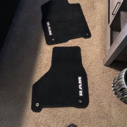 Ram Front Carpet Floor Mats