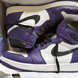 Jordan 1 Court Purple 2.0