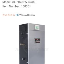 Burnham Alpine - 136K BTU - 95.0% AFUE - Hot Water Gas Boiler - Direct Vent