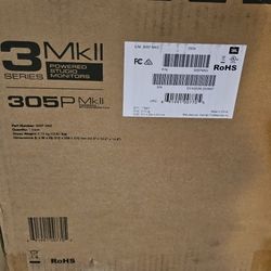 JBL 305P MkII 5-inch Powered Studio Monitor Pair
