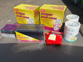 NEW CDs, Jewel Cases, Sleeves, etc Bulk Lot