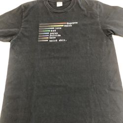 Supreme Chart Tee (size L)