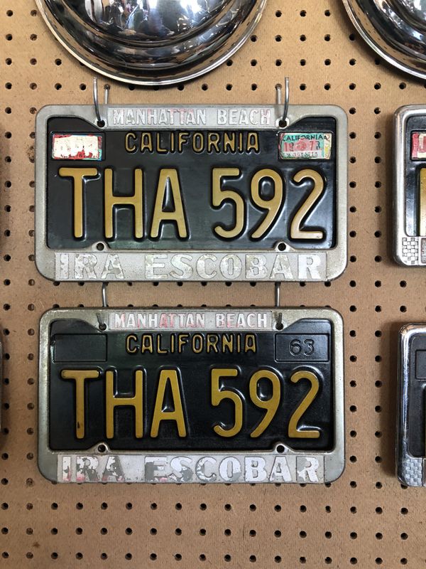 Vintage license plates&frames for Sale in East Los Angeles, CA OfferUp