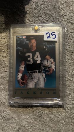 1991 Fleer Bo Jackson Football Card