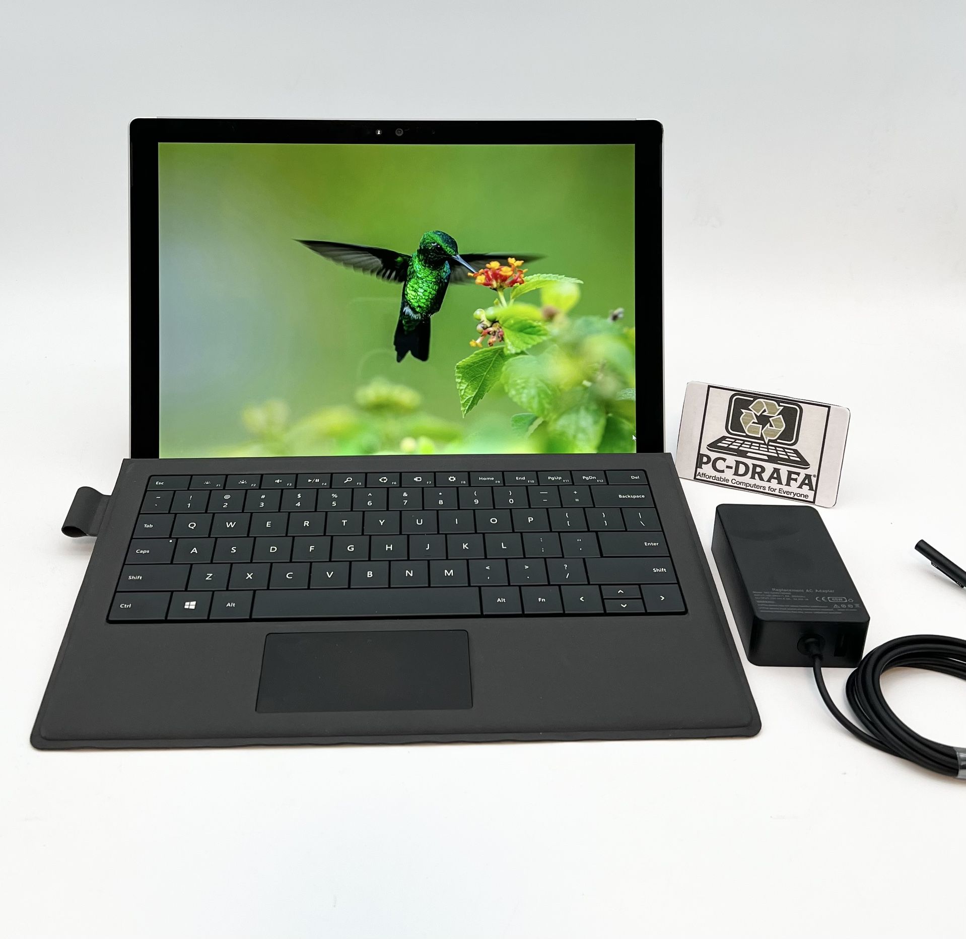 💼 Microsoft Surface Pro 4 | i5 | 4GB RAM | 128GB SSD | Win11 + Office | Backlit Keyboard | $140