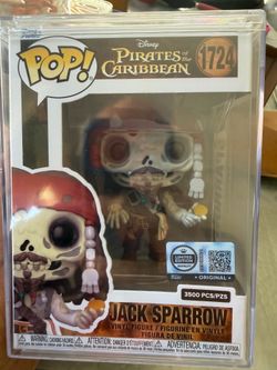 Funko pop Jack sparrow 3500 LE PIRATES