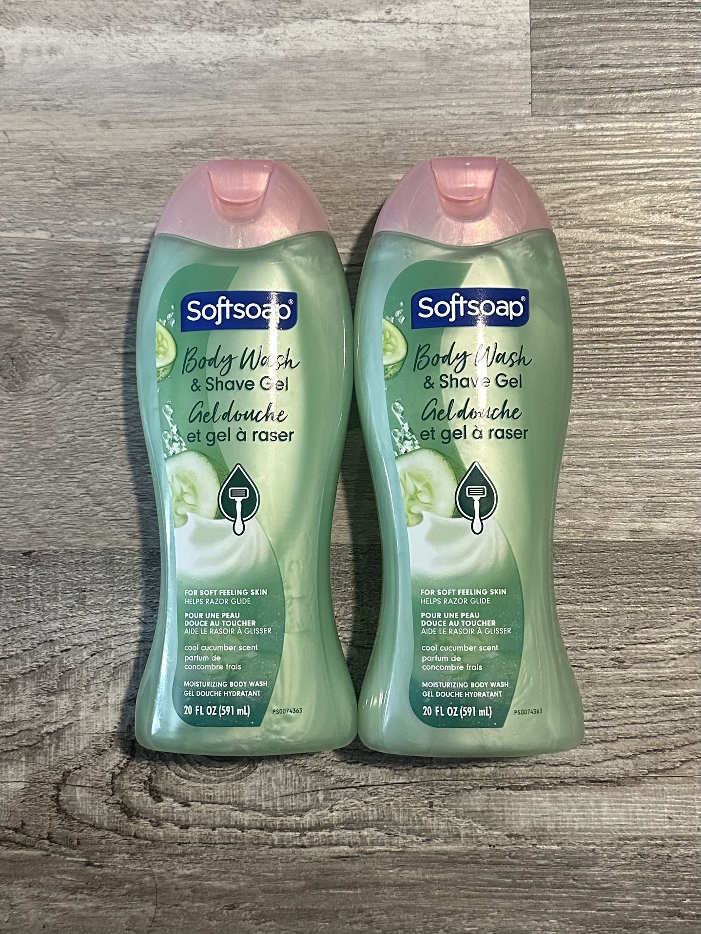 Softsoap Body Wash & Shave Gel $4 Each