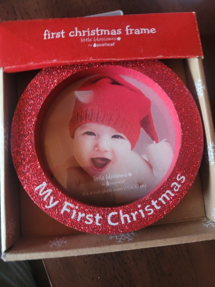 My First Christmas Frame
