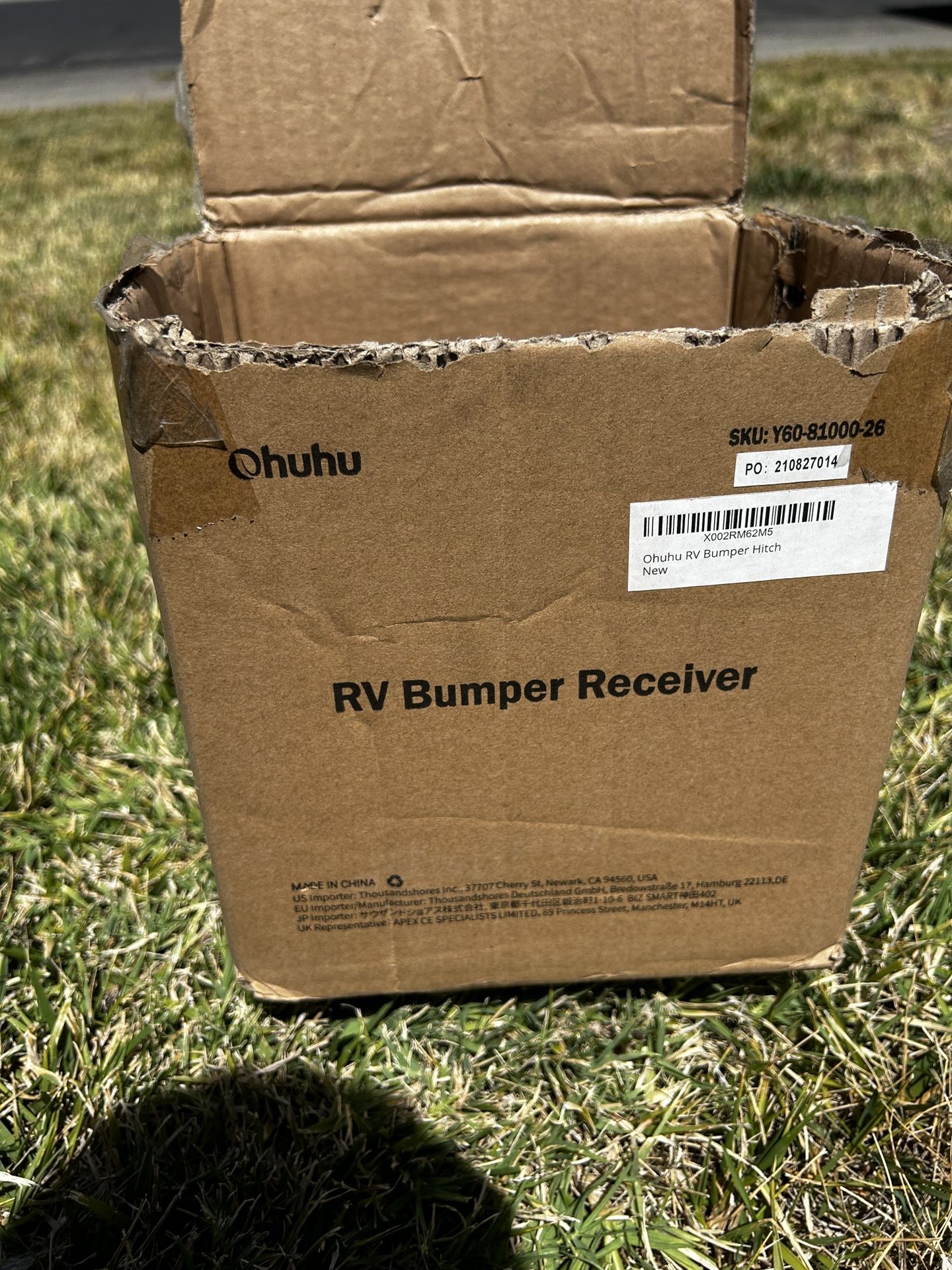 Brand New Rv Reciever