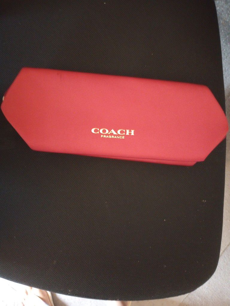 Coach Cosmetic Or Fragrance Bag