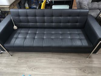 Leather couches