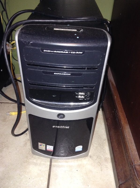 Emachine Desktop from Walmart.