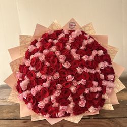 200 Roses Ramo Buchon