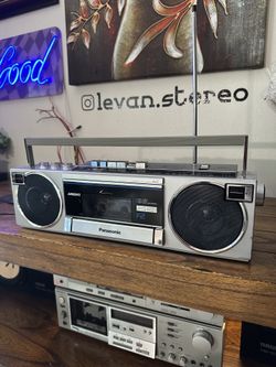Vintage 1983 Panasonic RX-F2 Ambience Boombox | FULLY SERVICED & Calibrated Vibe Station 📼