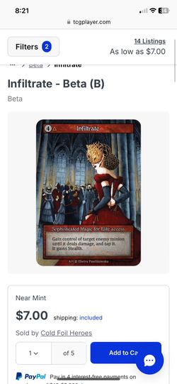 Sorcery cards
