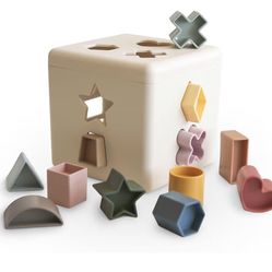 Mushie Shape Sorter Toy