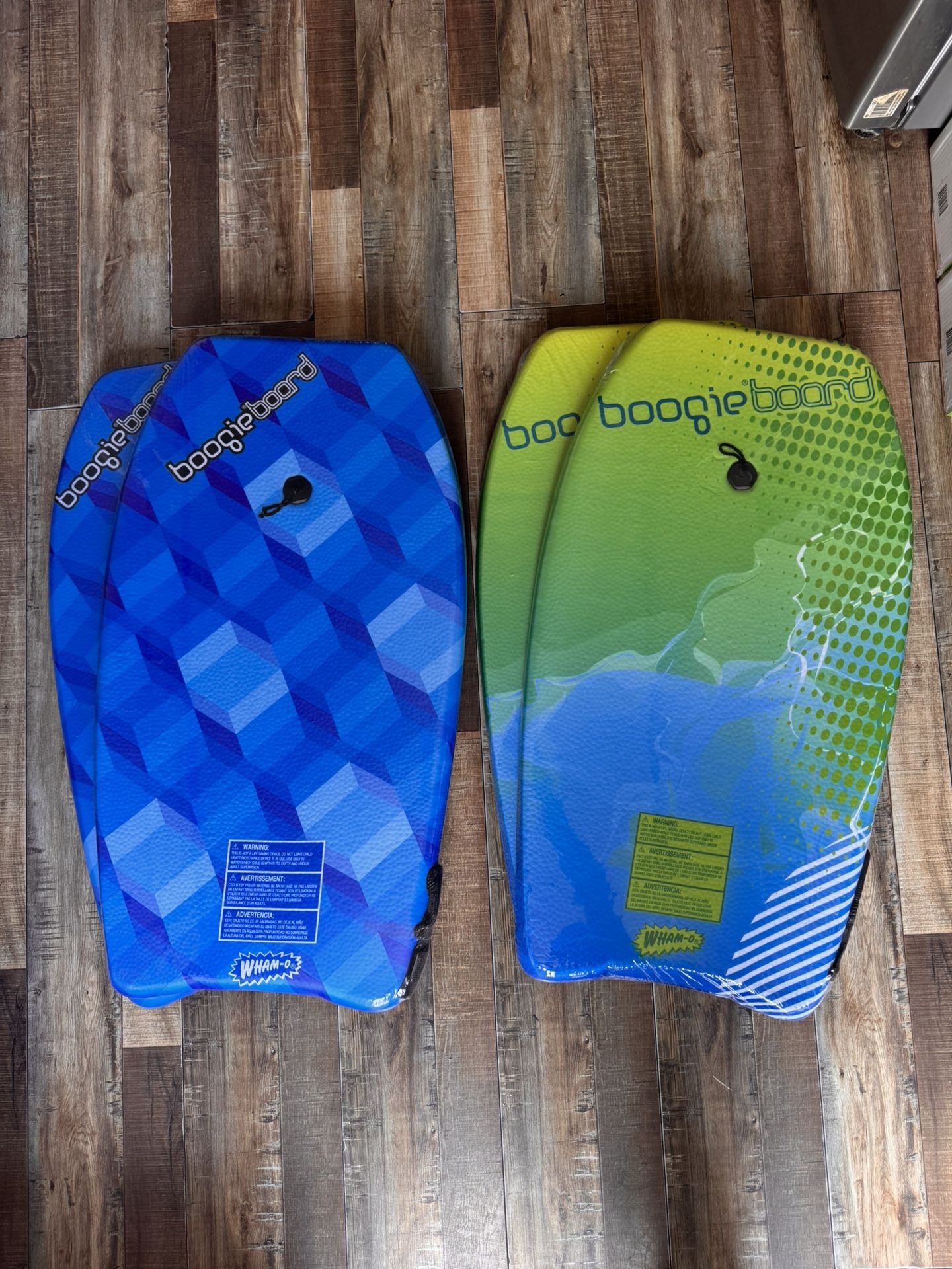 33” boogie board blue or green, beach board $15 each or 2 for $25, tabla de playa