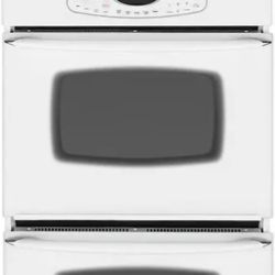 Maytag 30" Electric Double Wall EvenAir Convection Oven, Self-Cleaning, Precise Cooking System, Electronic Controls - White (Retails for $1,888.00) 