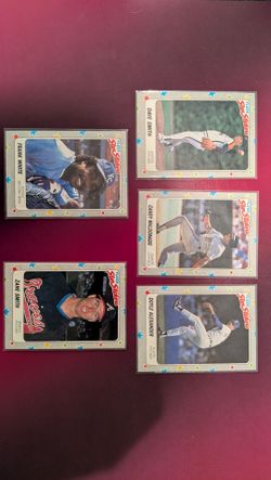 Fleer Star Stickers Baseball Cards Lot of 5