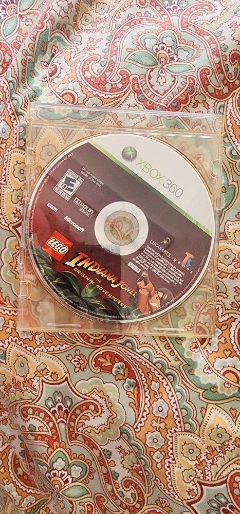 Xbox 360 Indiana Jones Game