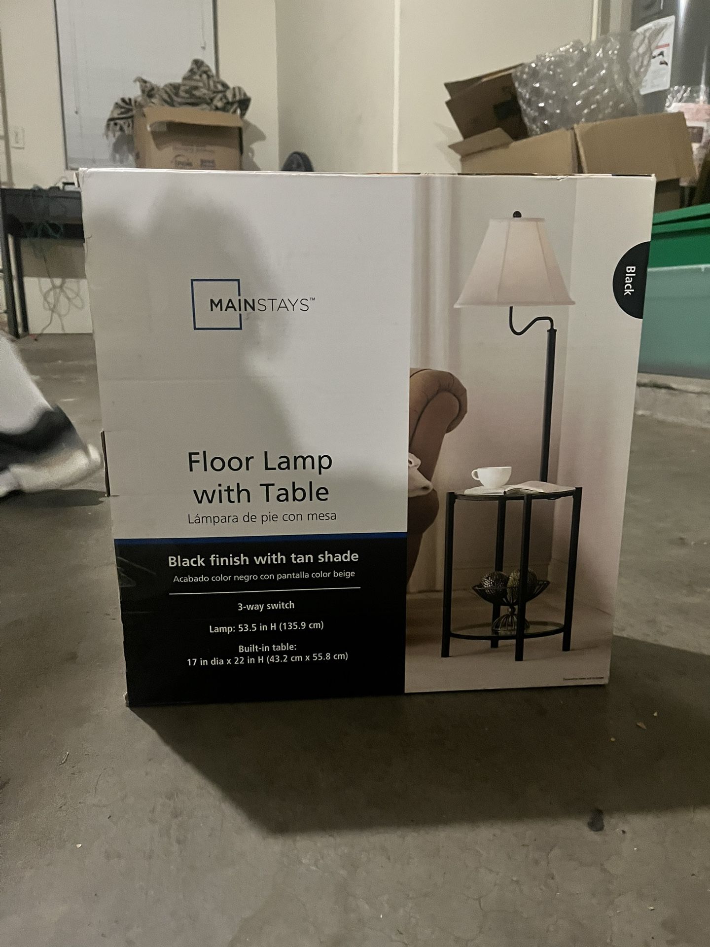 Floor Lamp With Table