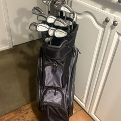 LADIES FULL SET Golf Clubs - Adams, Callaway & MG Cart Bag