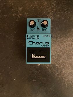Boss Churus CE-2W Waza Craft pedal