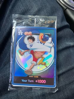 One Piece Dodger Stadium Card