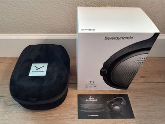 beyerdynamic T1 3rd Gen Tesla Over-Ear Open-Back Pro Headphones Gray (excellent)