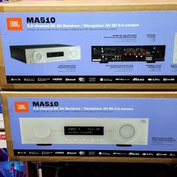 🔥JBL MA510 🔥$375 Firm On Price 🔥5.2 canales, 8K AV, Bluetooth, Wi-Fi, Apple AirPlay, Spotify