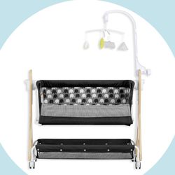 Modern Baby Bassinet & Bedside Sleeper 3-in-1  