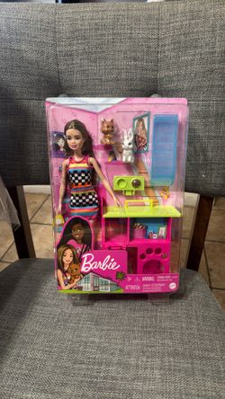 Barbie animal set toy
