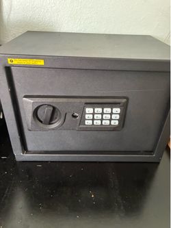 Safe with keys