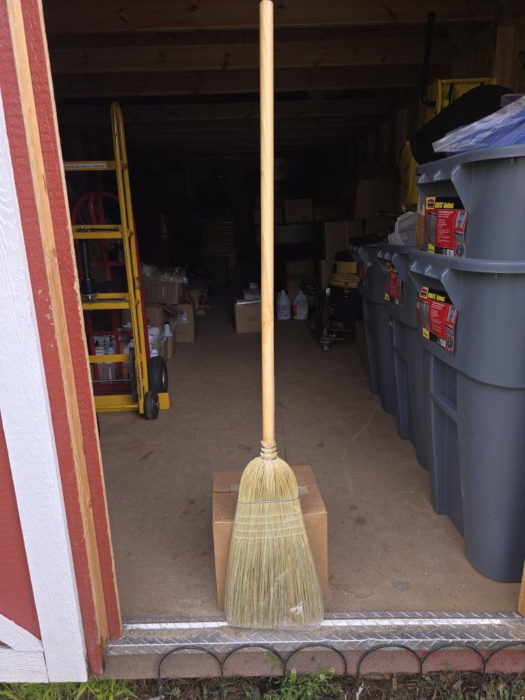 Straw Broom