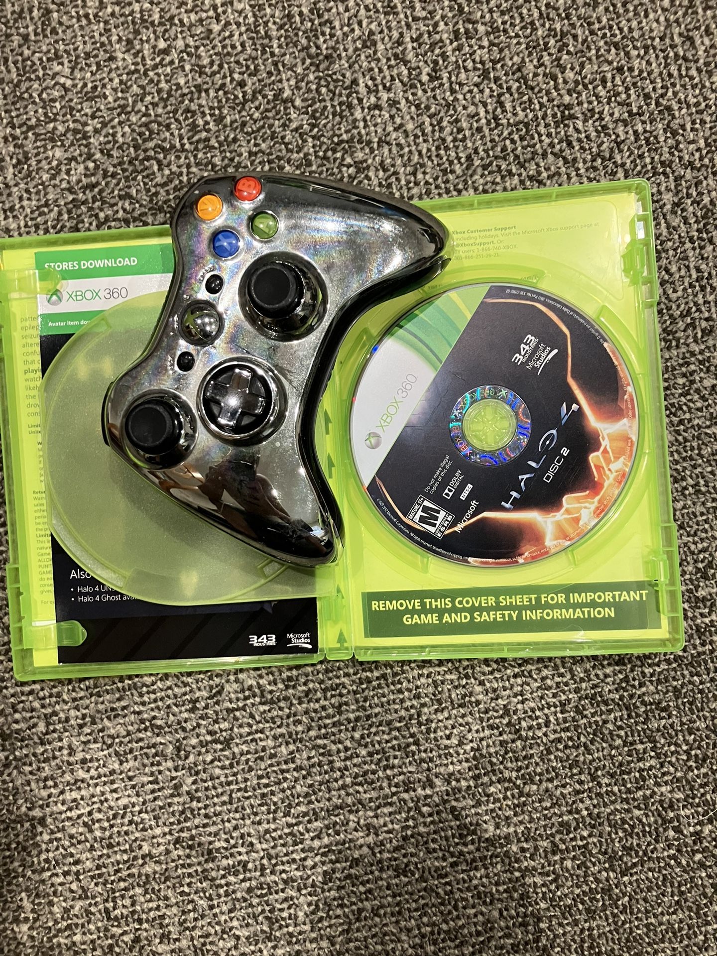 360 Xbox Controller ( With One Game )