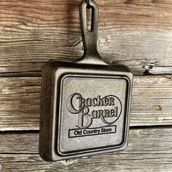 Lodge Cast Iron 5.5” Square Skillet - Cracker Barrel