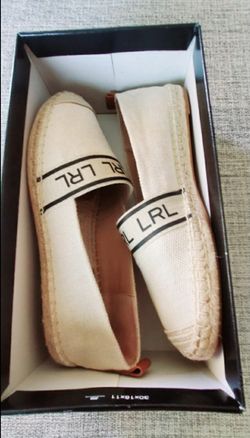 Ralph Lauren Caylee Canvas Espadrille Slip On
