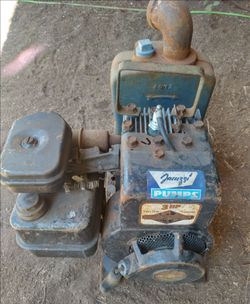 Briggs 3hp Gas Water Pump 1970