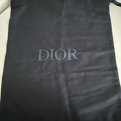Dior Shoe Bag With Laces 